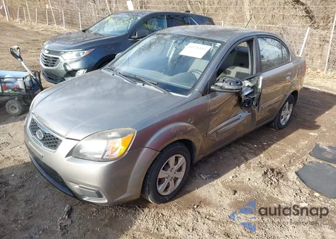 2011 Kia Rio Lx/Sx from USA, damaged, VIN KNADH4A39B6925447